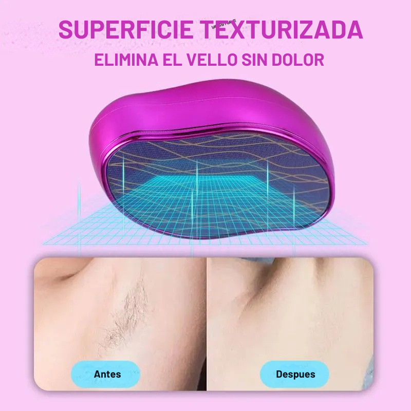 Crystal - Removedor de Vello Reutilizable con Tecnología de Nanopartículas